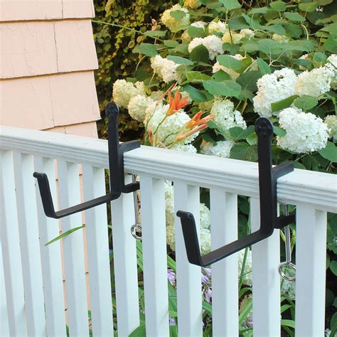 railing brackets for flower boxes